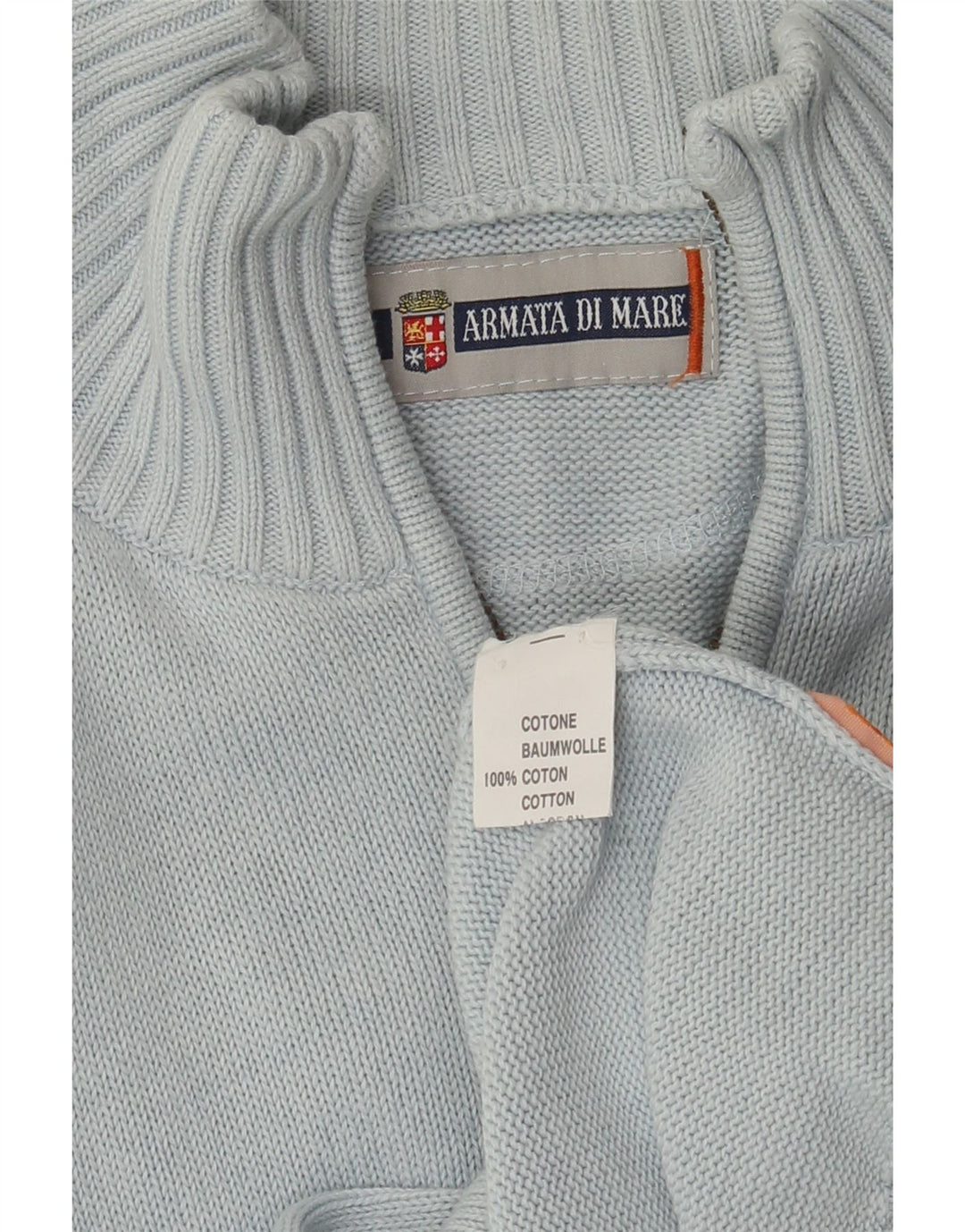 ARMATA DI MARE Herre cardigan sweater Medium Blue Bomuld