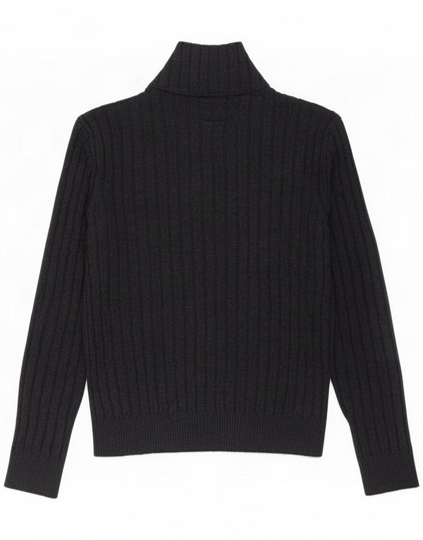 Rifle Girls Crop Zip Neck Sweater Sweater 14-15 år 2XL Grå Akryl