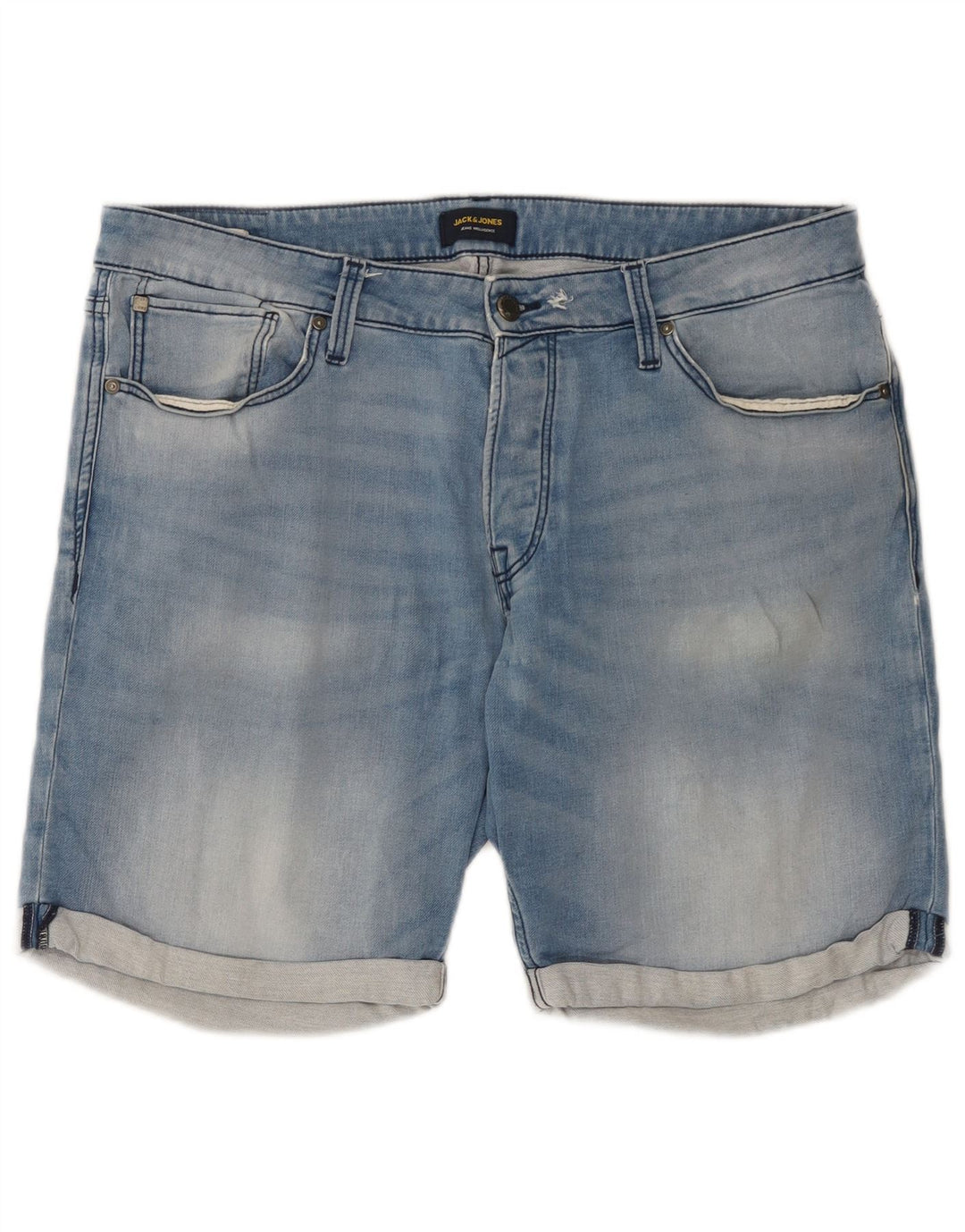 Jack & Jones denimshorts til mænd 2XL W42 blå bomuld