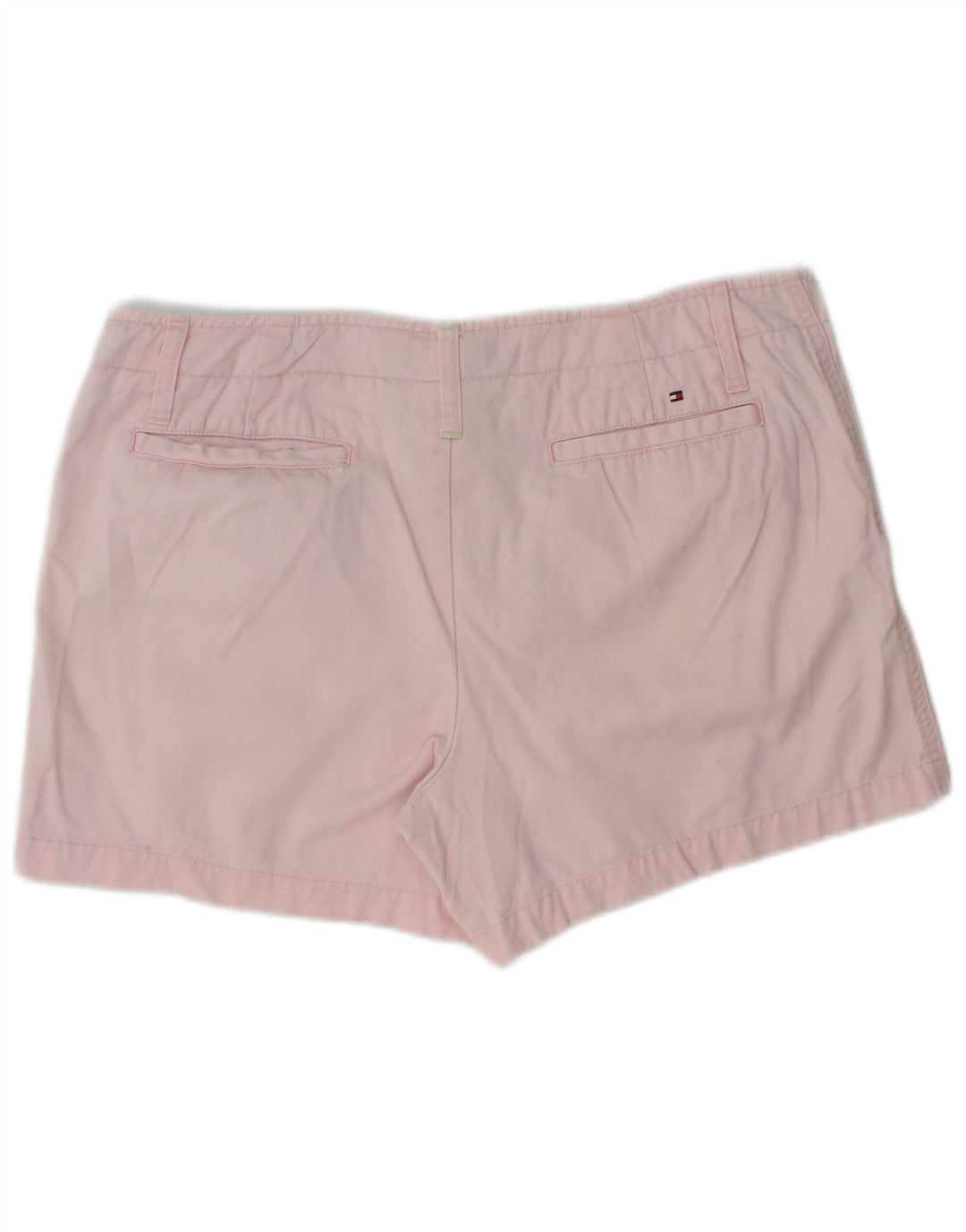 TOMMY HILFIGER Chino Shorts til kvinder US 10 Large W32 Pink Bomuld