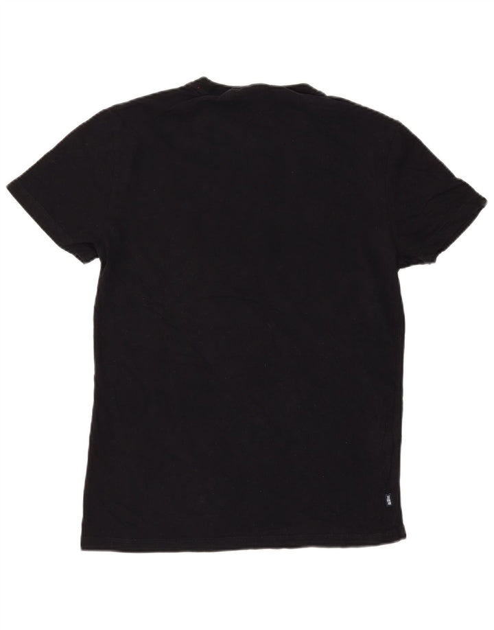 Superdry T-shirt top mellem sort bomuld til mænd