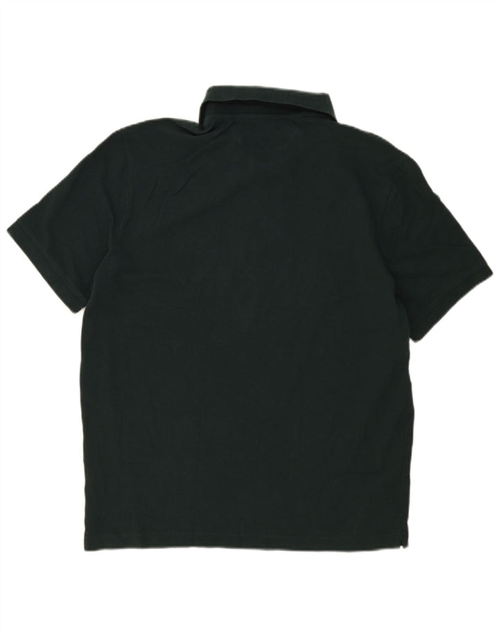 Massimo Dutti Herre Regular Fit Polo Shirt Stor grøn bomuld