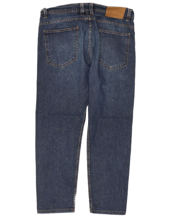 Zara Womens Tapered Jeans EU 46 XL W36 L27 Blå Bomuld