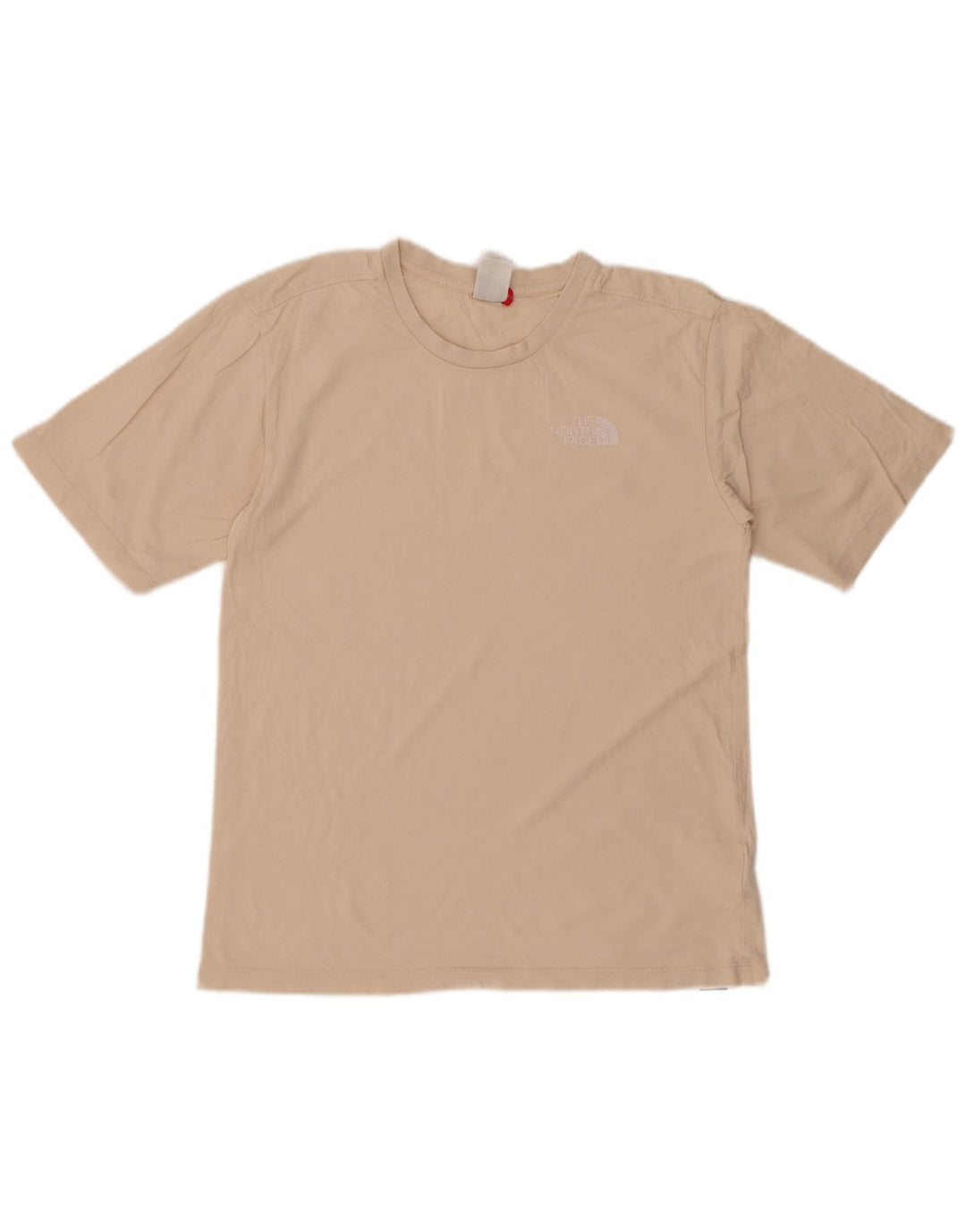 THE NORTH FACE T-shirt top til kvinder UK 6 XS Beige Bomuld