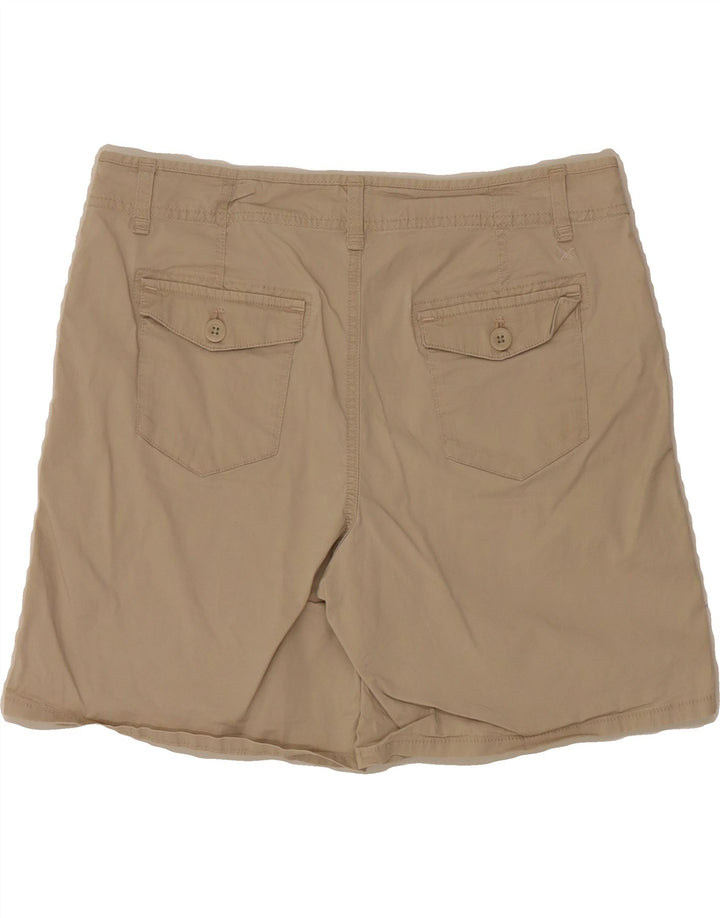 EDDIE BAUER Womens Chino Shorts US 8 Medium W34  Beige Cotton Vintage Eddie Bauer and Second-Hand Eddie Bauer from Messina Hembry 