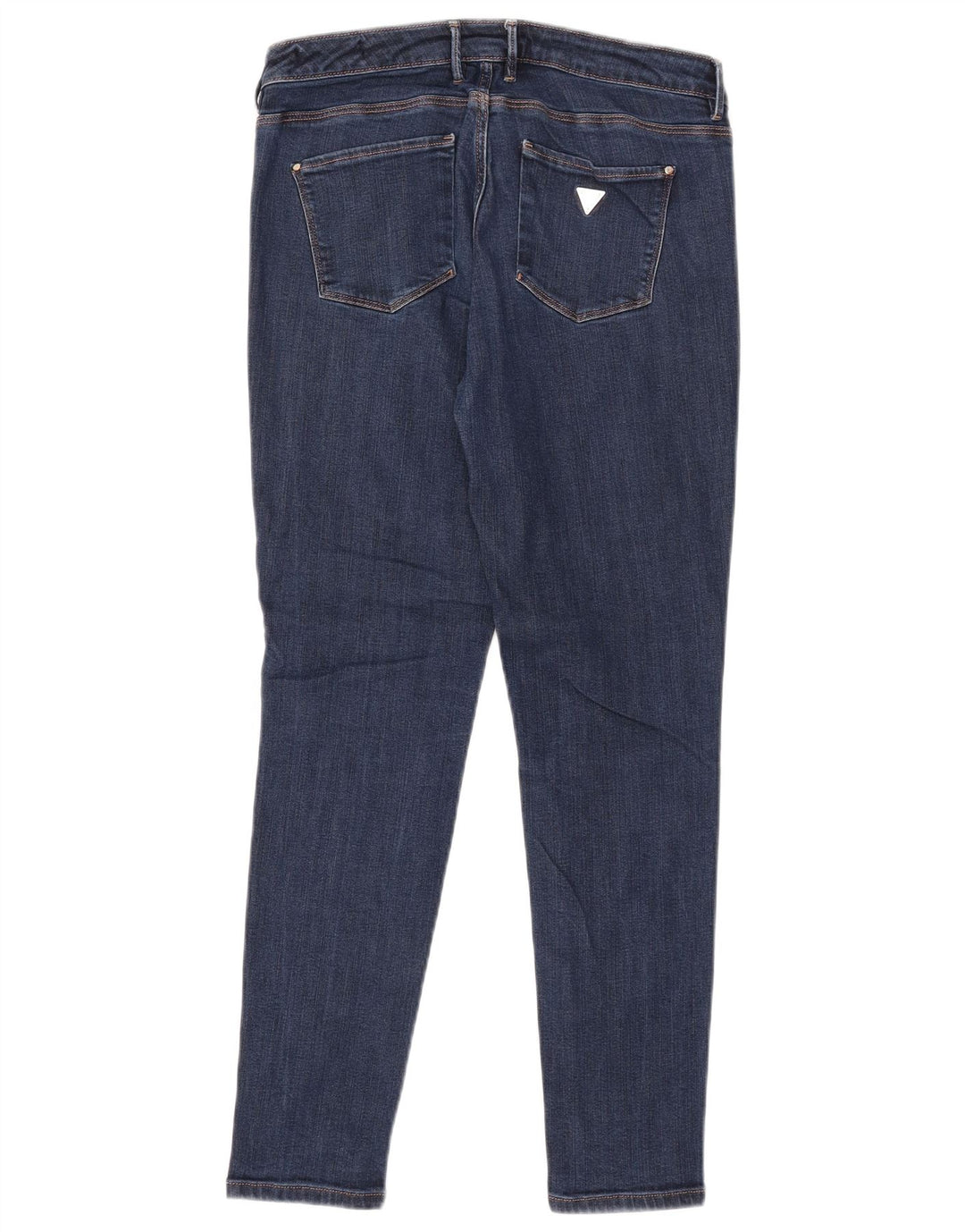 GUESS Dame Mid Rise Jegging Skinny Jeans W30 L28 Navy Blue Lyocell