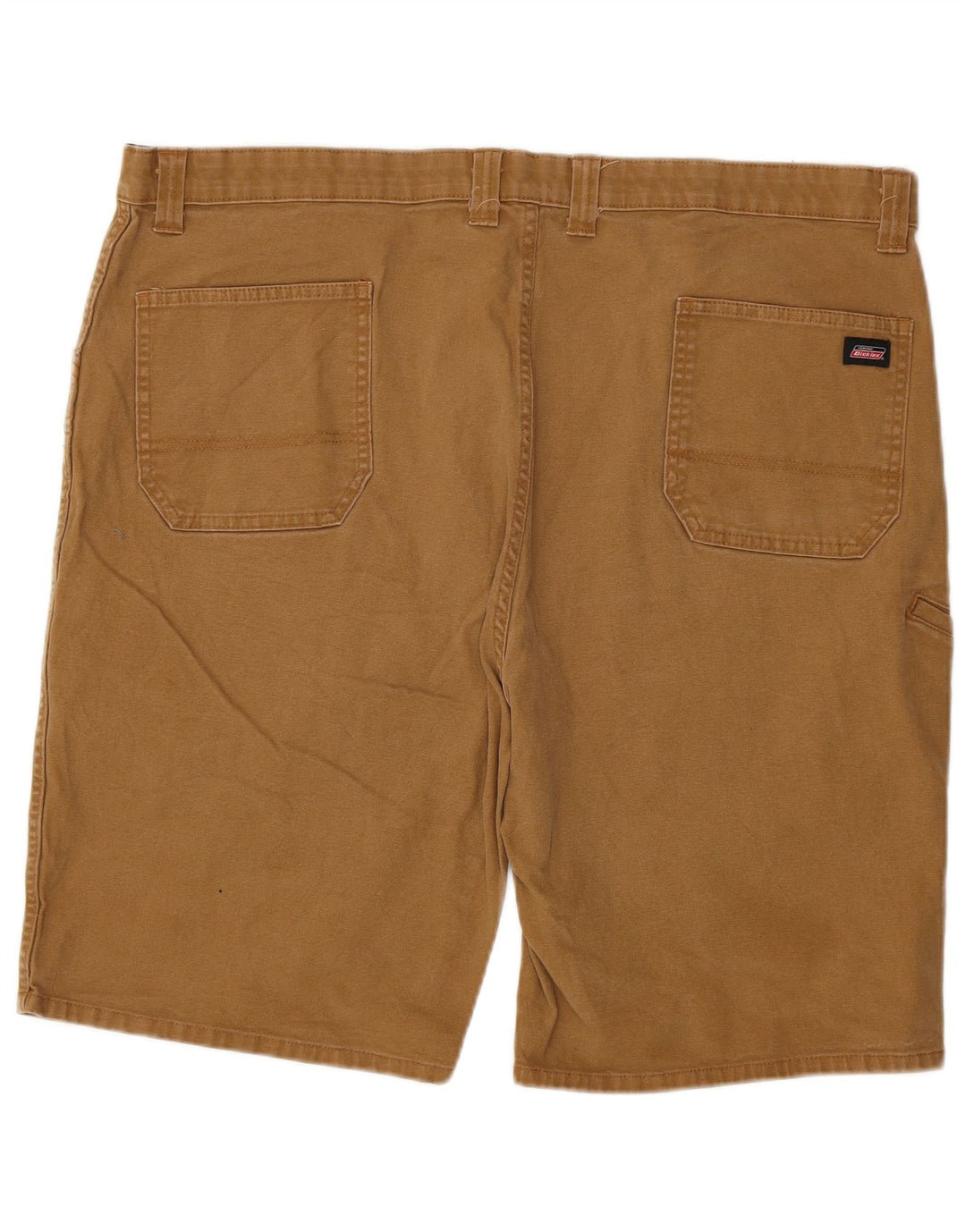 DICKIES Herre Flex Cargo Shorts W44 2XL Brun Bomuld