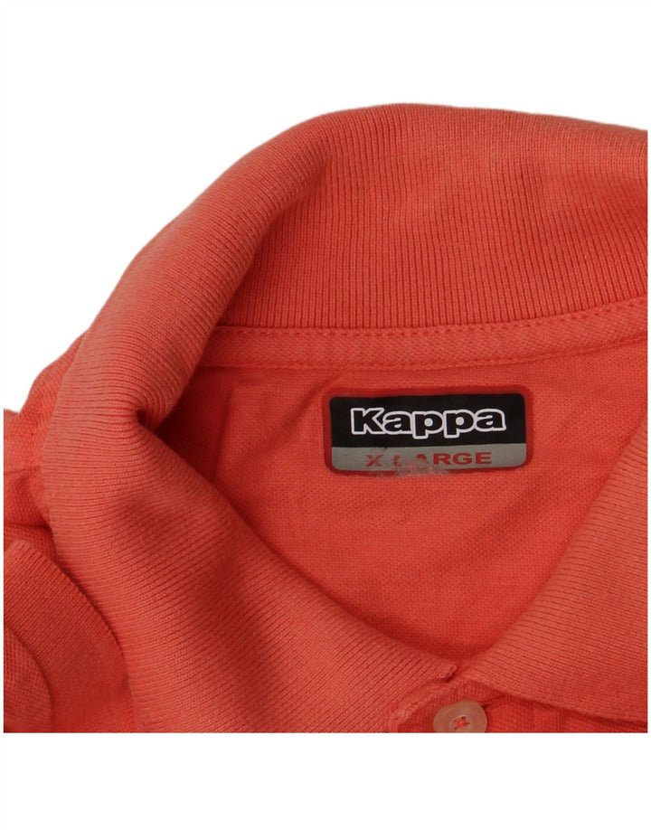 Kappa herre poloshirt XL orange