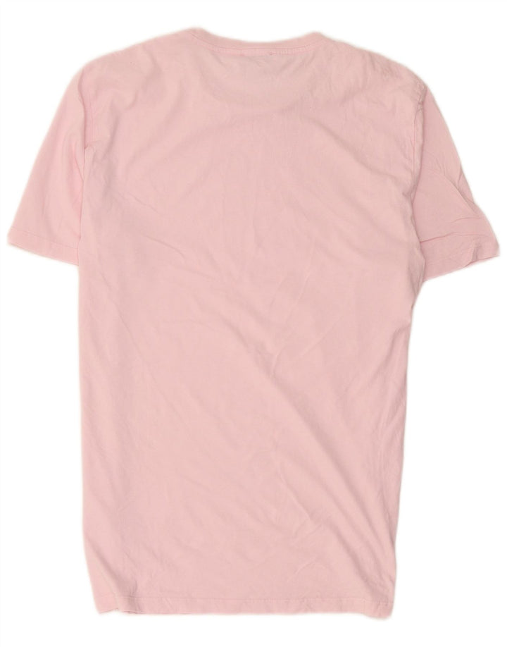 Reiss Herre T-Shirt Top XL Pink Bomuld