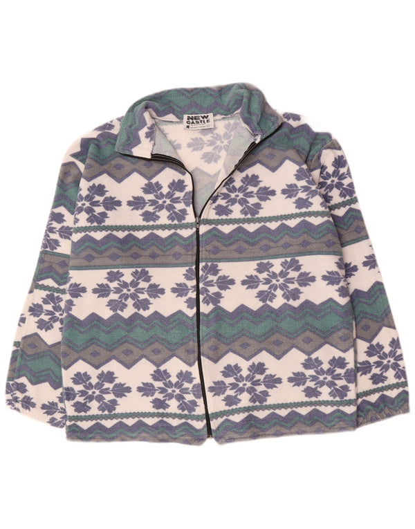 Vintage fleecejakke til mænd UK 42 XL Multicolored Fair Isle