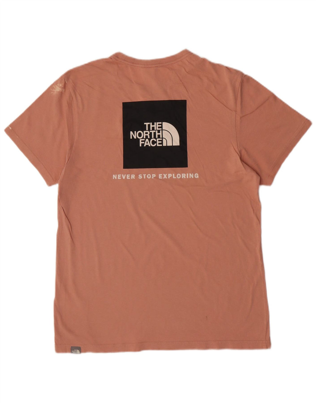The North Face Herre grafisk T-shirt Top Medium Pink Bomuld