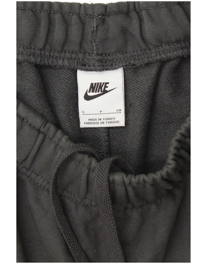 NIKE Mens Graphic Sport Shorts Small  Grey Cotton
