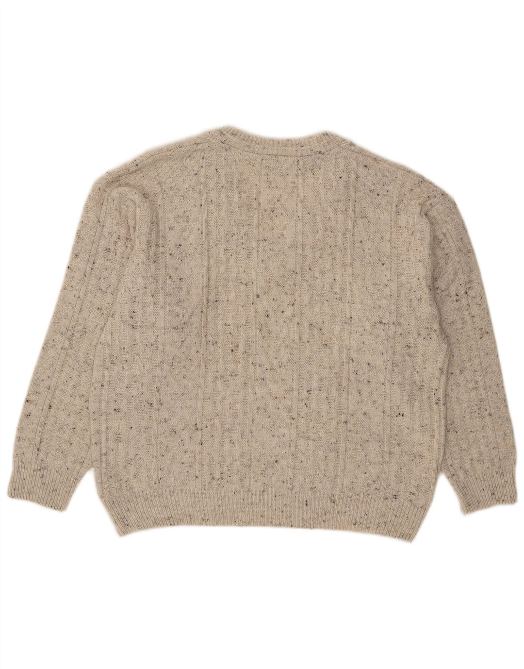 Canda Herre V-hals sweater Medium Grey Flecked Acryl