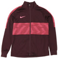 Nike Herre Dri Fit træningsdragt Topjakke Medium Maroon Geometrisk Polyester