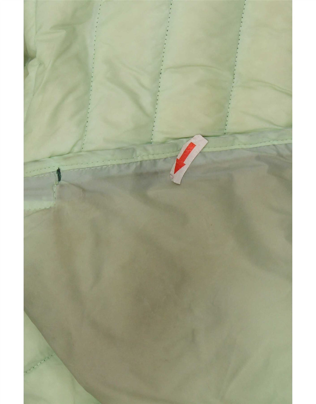 Mountain Warehouse Dame hættepolstret jakke UK 14 Medium Green Nylon