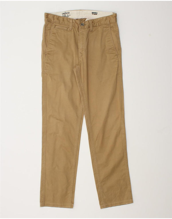 Levi's Herre Slim Chino Bukser W29 L30 Beige Bomuld