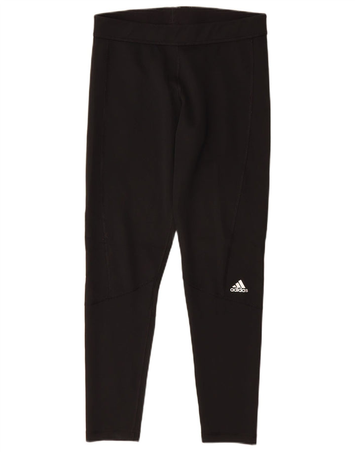 Adidas Womens Climalite Leggings UK 8 Small Black