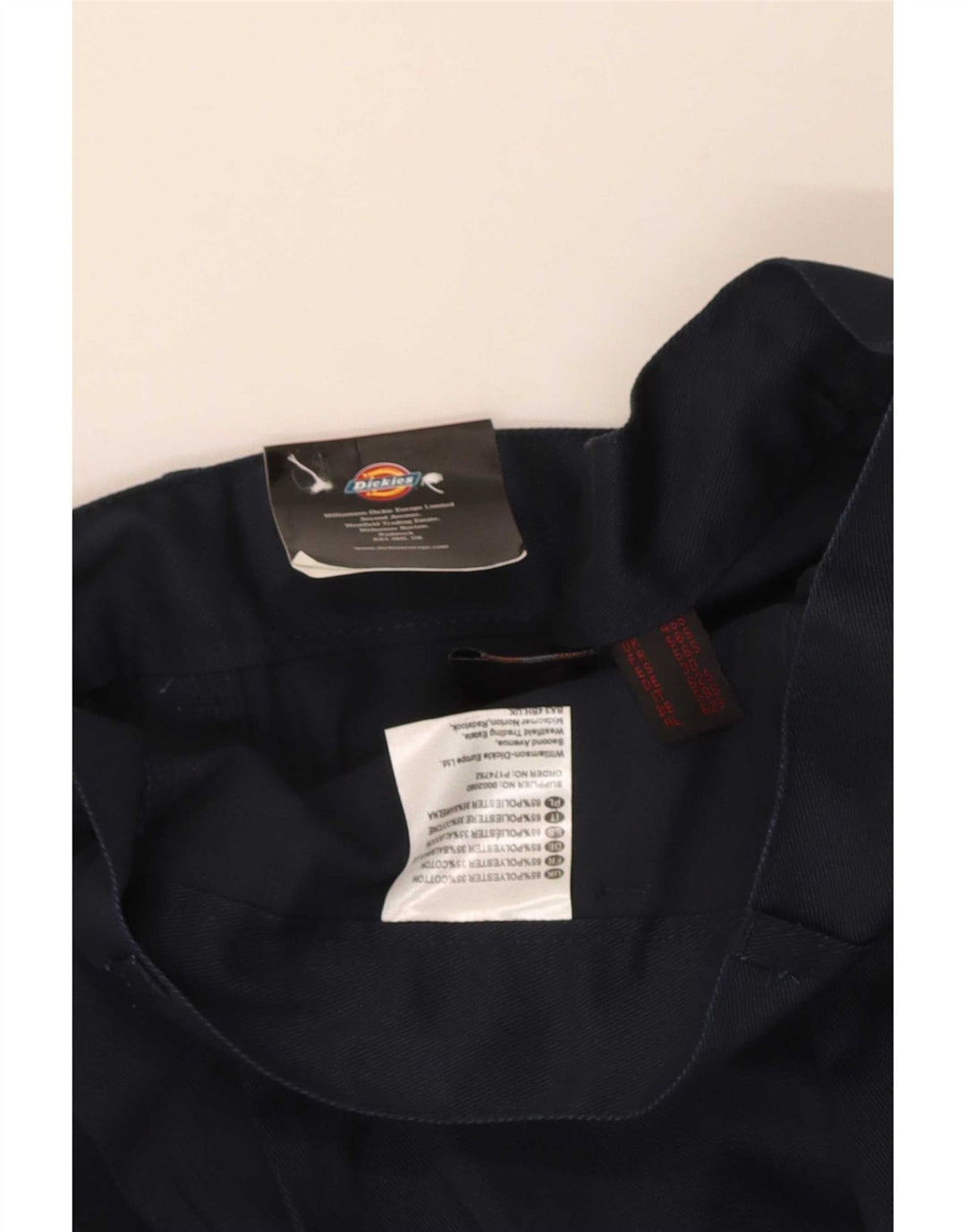 Dickies Herre Regular Cargo Bukser W46 L30 Navy Blue Polyester