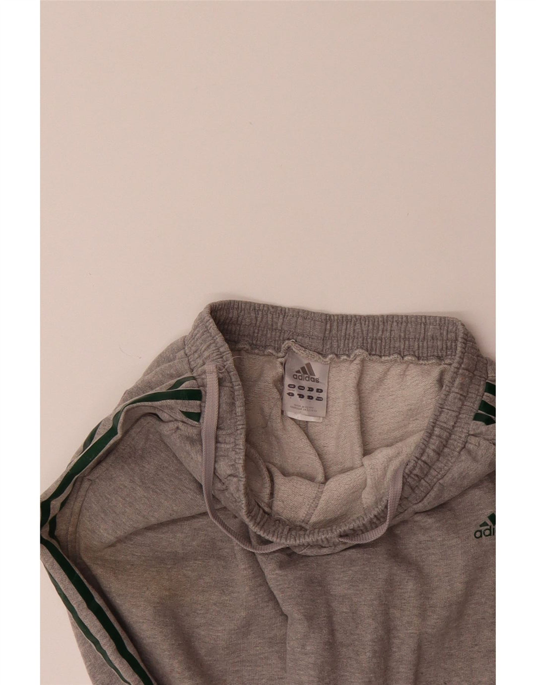 ADIDAS Mens Tracksuit Trousers Joggers Size 38/40 Medium  Grey Vintage Adidas and Second-Hand Adidas from Messina Hembry 