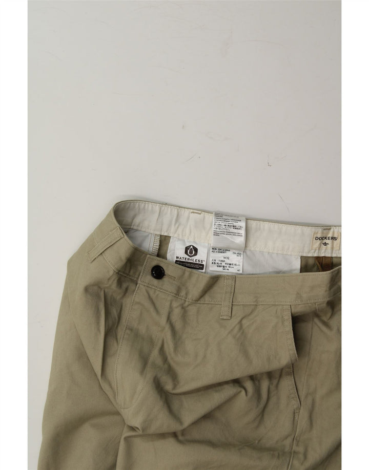 DOCKERS Mens Cargo Shorts W32 Medium Beige Cotton Vintage Dockers and Second-Hand Dockers from Messina Hembry 