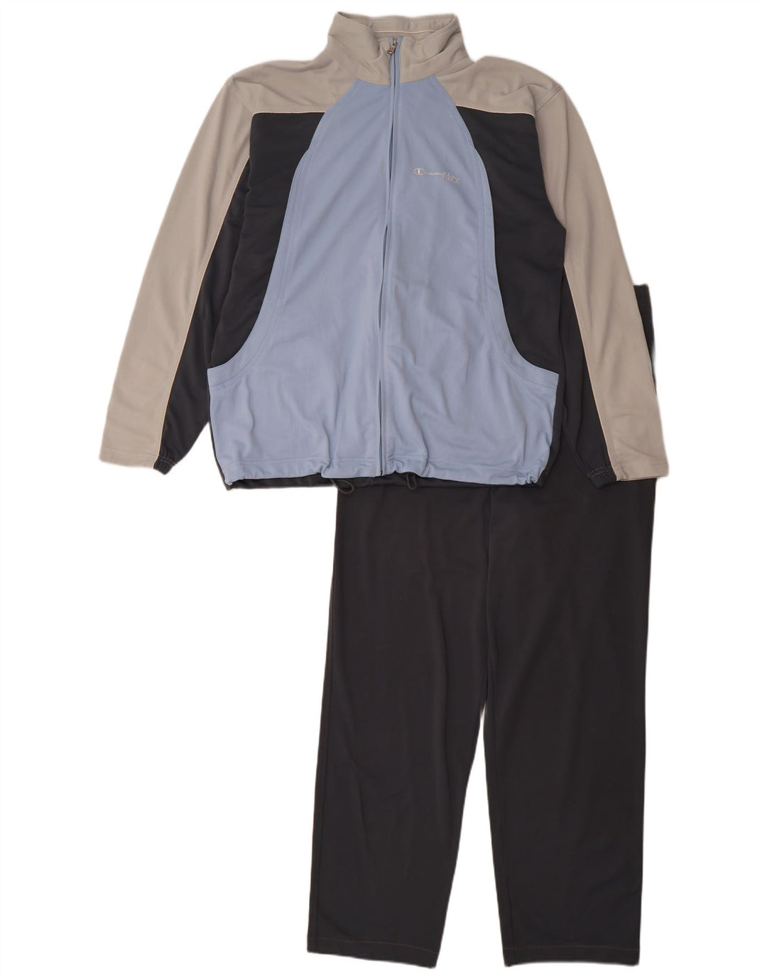 Champion Hel træningsdragt til mænd Medium Sort Colourblock Polyester