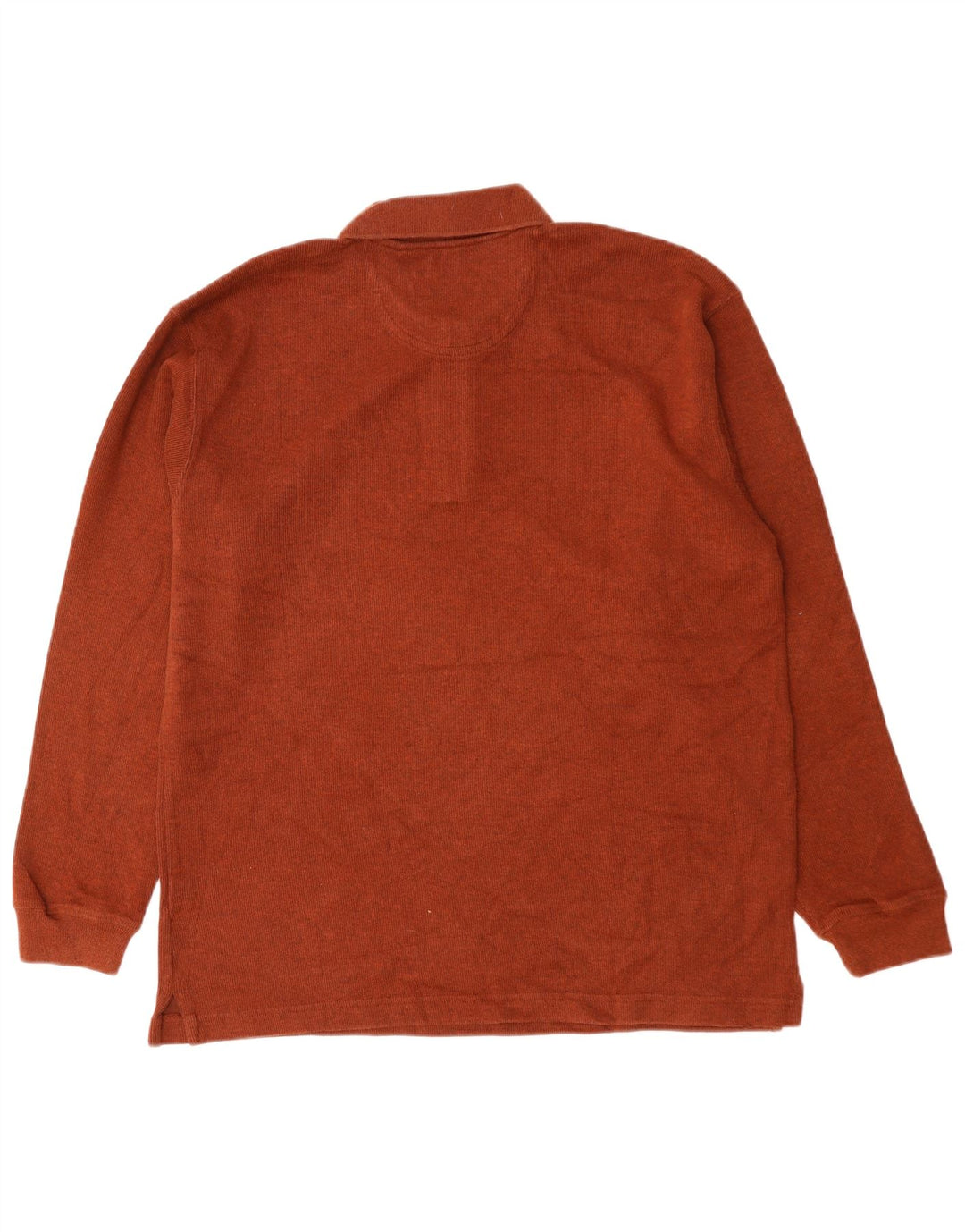 IZOD Herre polo-hals sweater stor rødbrun bomuld