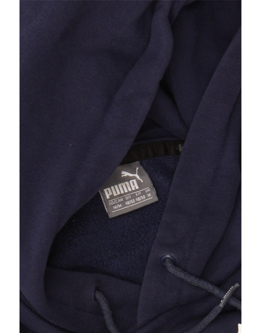 Puma Herre grafisk hættetrøje Jumper Medium Navyblå Bomuld