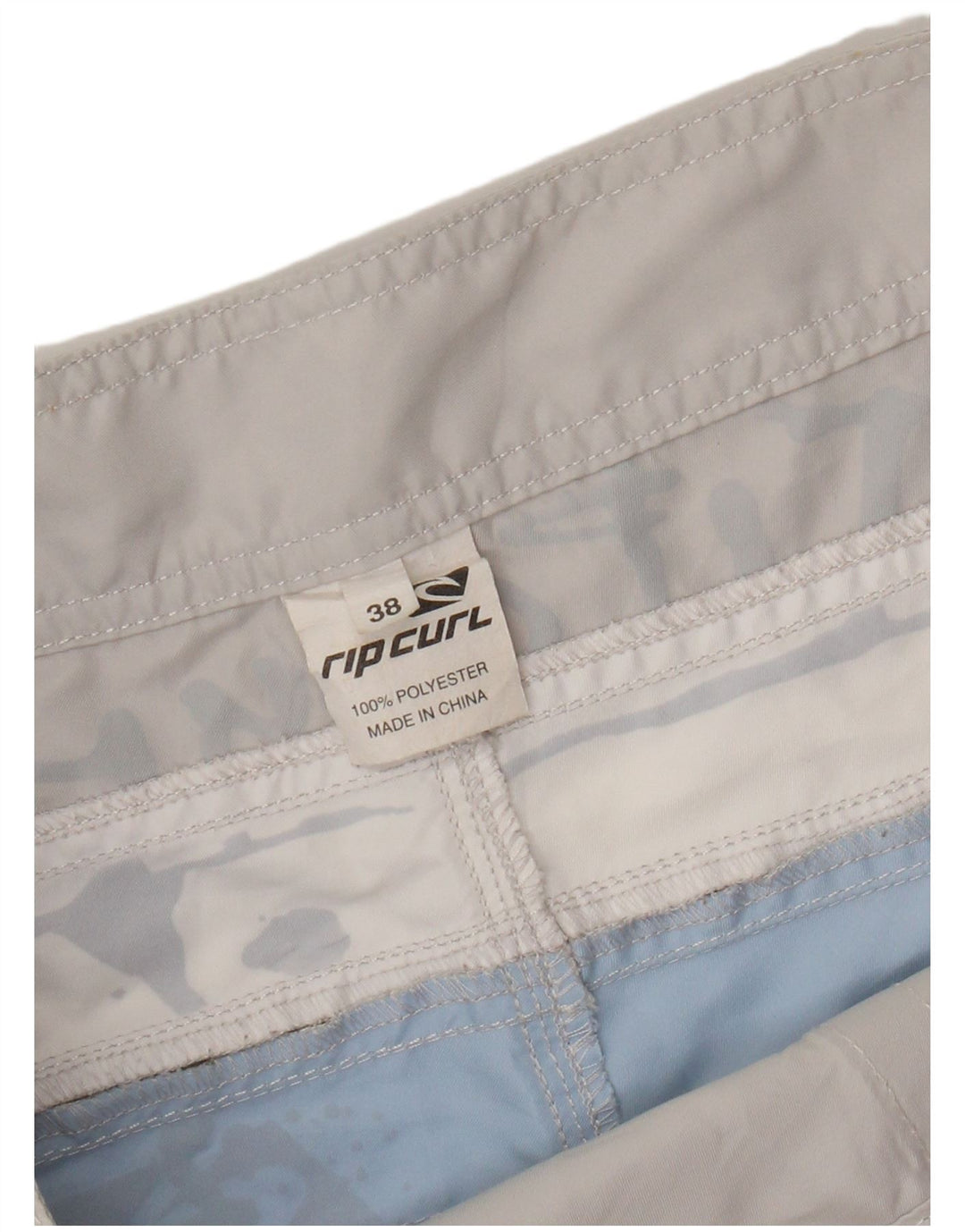 RIP CURL Grafiske svømmeshorts til mænd XL Grå Colourblock Polyester