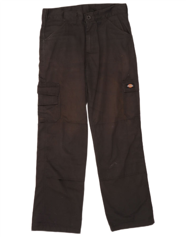 Dickies Straight Cargo bukser til mænd W32 L31 Sort polyester