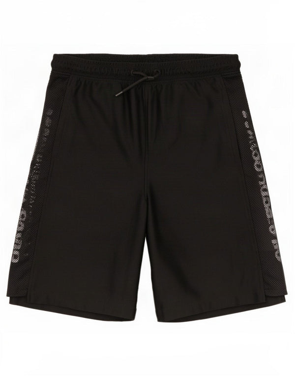 Zara drenge grafiske sportsshorts 13-14 år sort polyester
