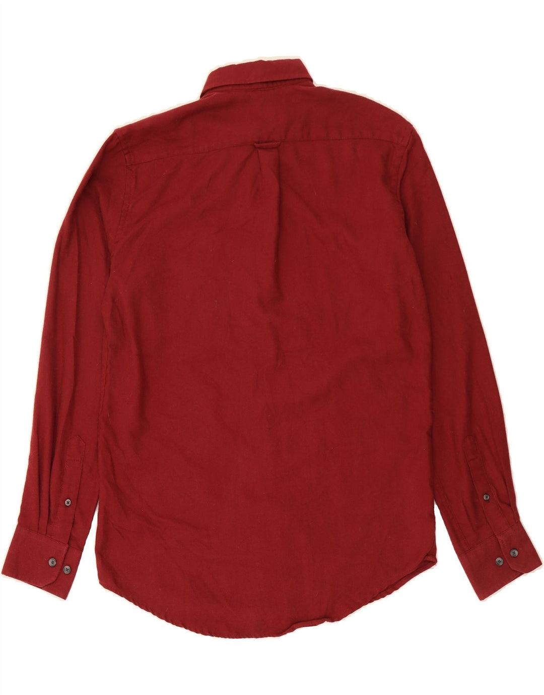 IZOD Mens Flannel Shirt Small Red Cotton Vintage Izod and Second-Hand Izod from Messina Hembry 