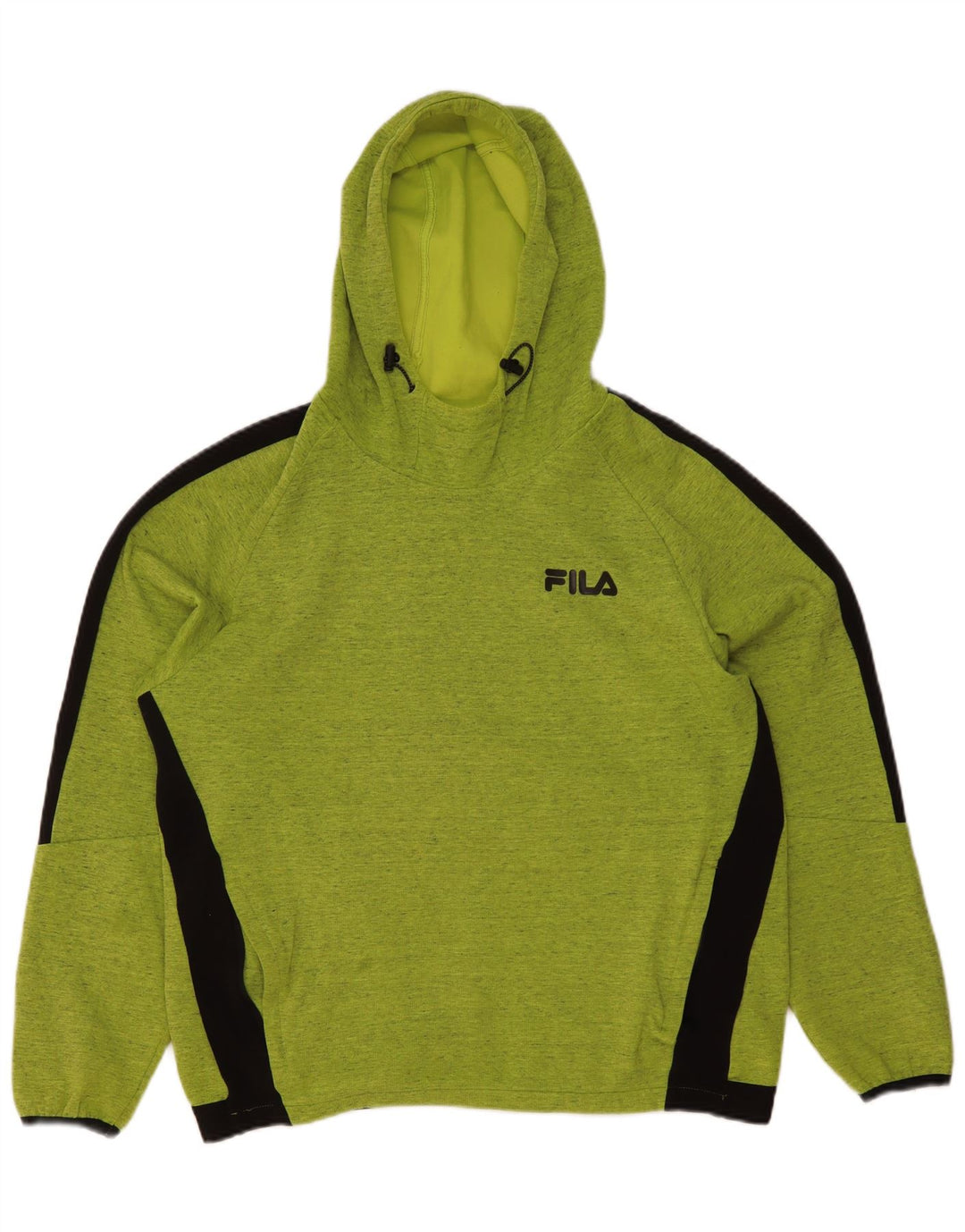 Fila Herre Sweatshirt Jumper XL Grøn Colourblock Bomuld