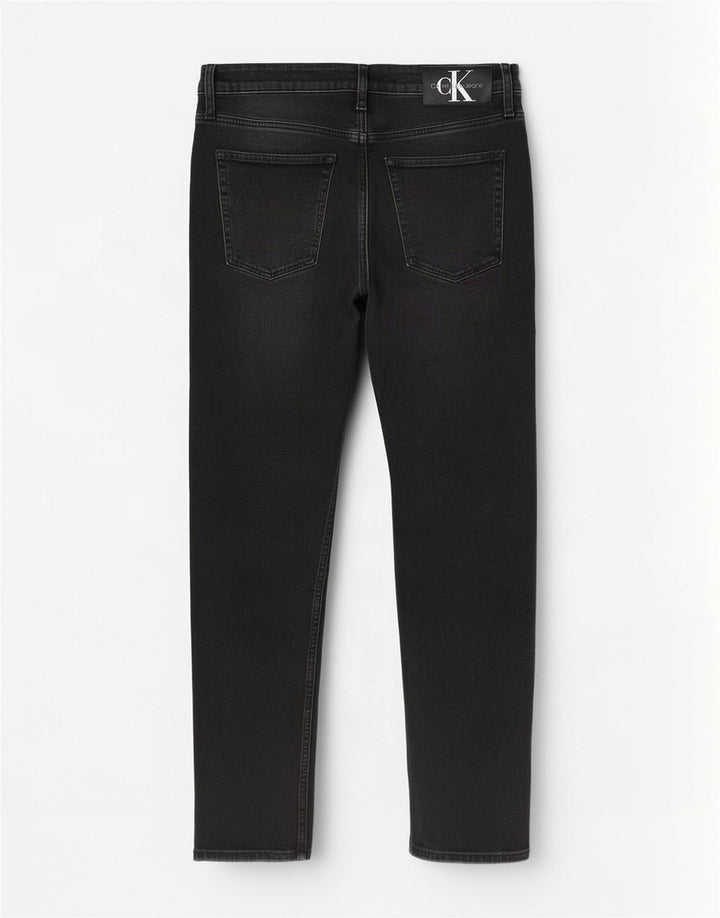 Calvin Klein Herre Slim Jeans W36 L34 Grå Bomuld
