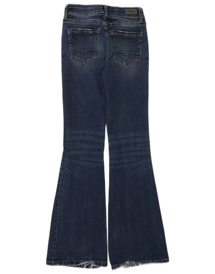BKE Girls Long Flared Jeans 9-10 År B24 L28 Blå Bomuld