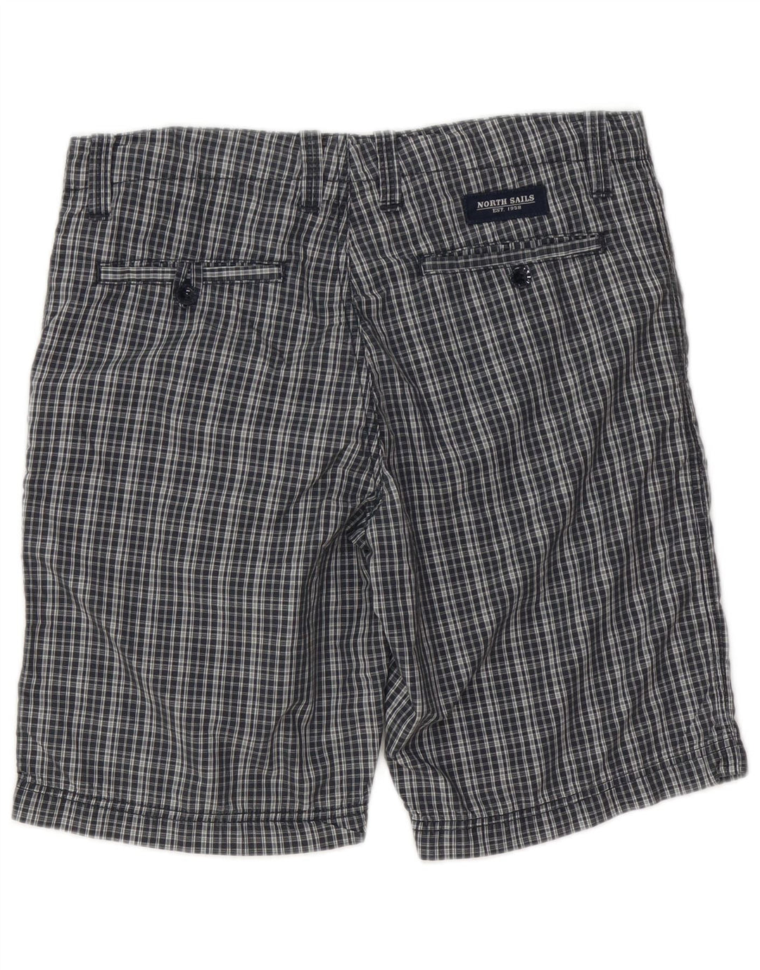 North Sails Herre Chino Shorts IT 46 Small W32 Navy Blue Ternet Bomuld