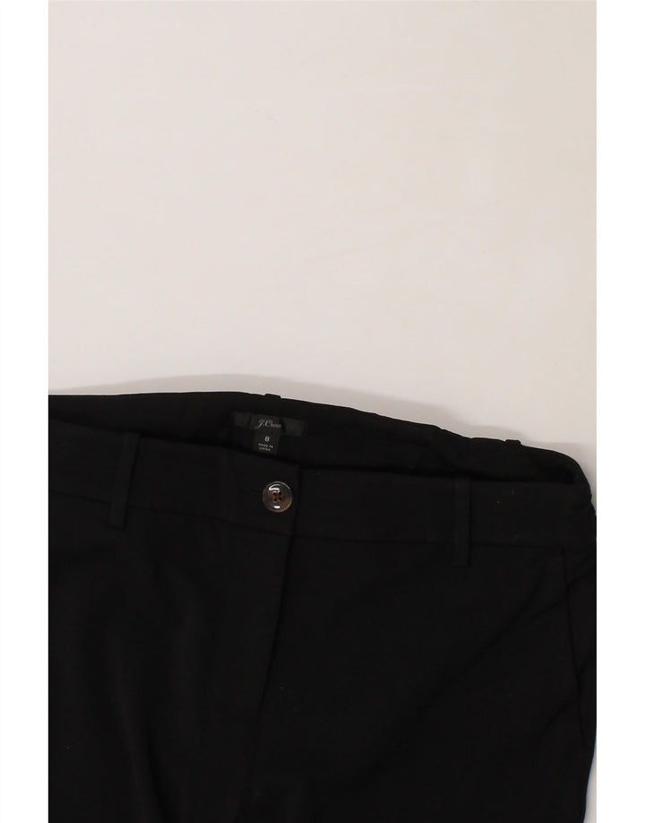 J. CREW Womens Straight Chino Trousers US 8 Medium W32 L26 Black Polyester Vintage J. Crew and Second-Hand J. Crew from Messina Hembry 