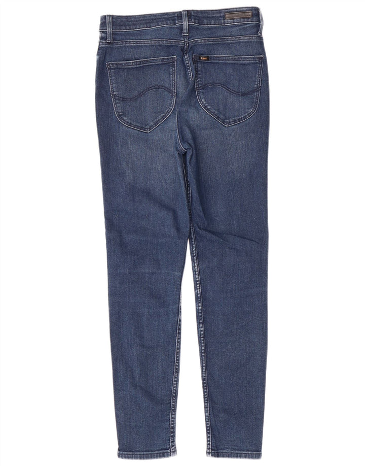 LEE Dame Scarlett High Skinny Jeans W31 L27 Blå Bomuld