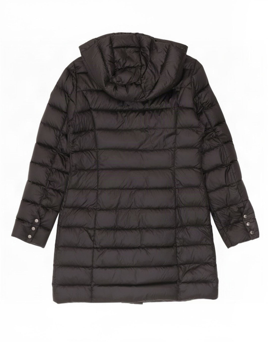 Cape Horn Dame Hætte Polstret Frakke IT 46 Stor Sort Nylon