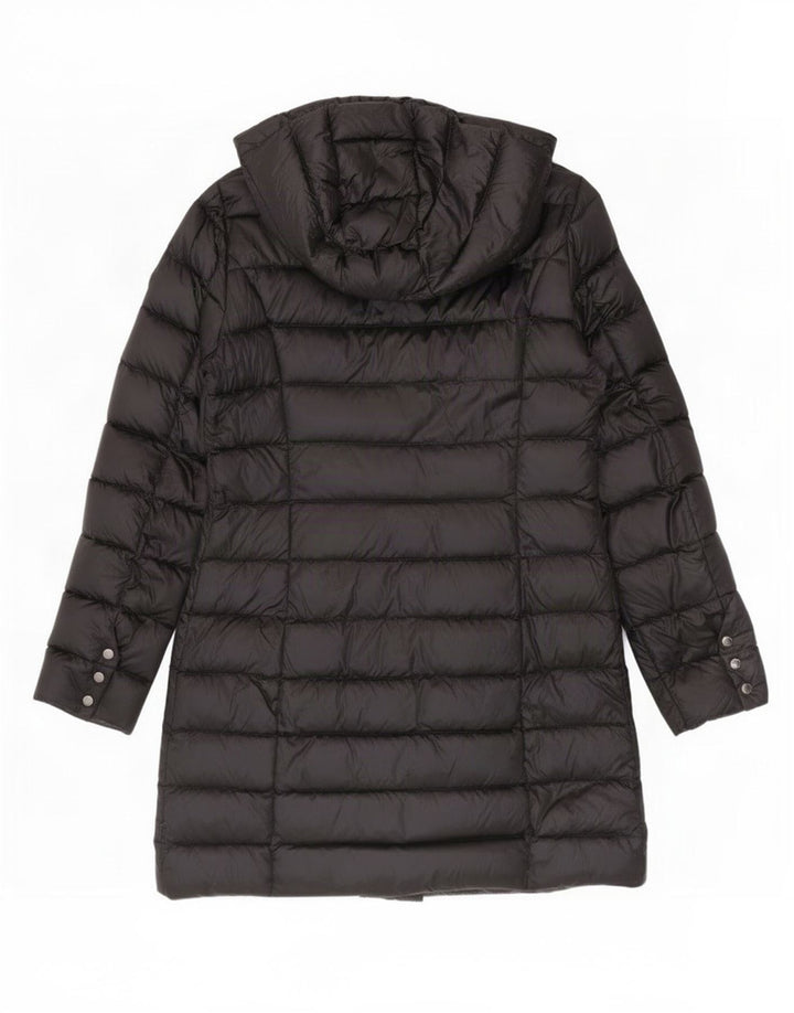 Cape Horn Dame Hætte Polstret Frakke IT 46 Stor Sort Nylon
