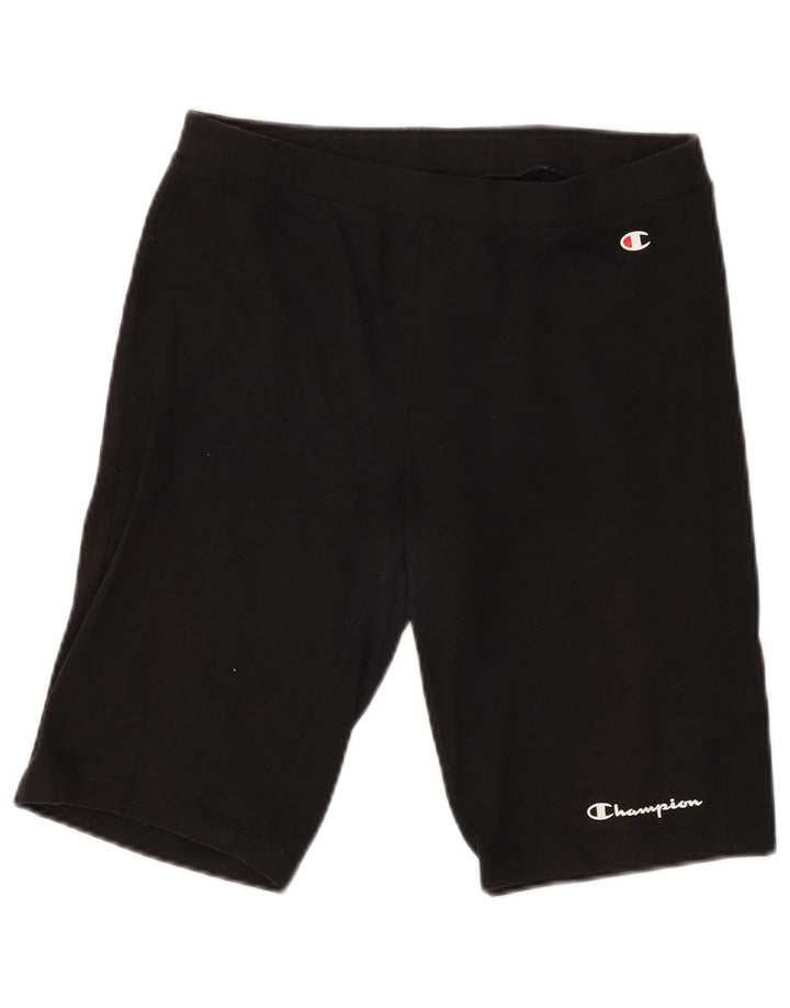 CHAMPION Sportsshorts til kvinder UK 18 XL sort bomuld