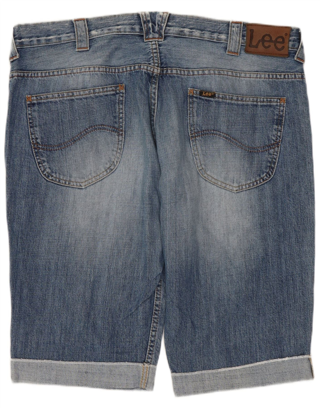 LEE Knox denimshorts til mænd W38 XL Blå bomuld