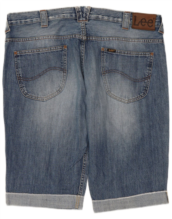 LEE Knox denimshorts til mænd W38 XL Blå bomuld