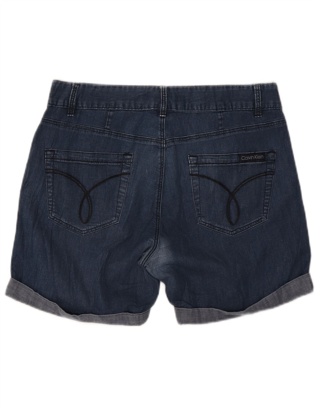 Calvin Klein Jeans Dame Denim Shorts US 8 Medium W29 Blå Bomuld