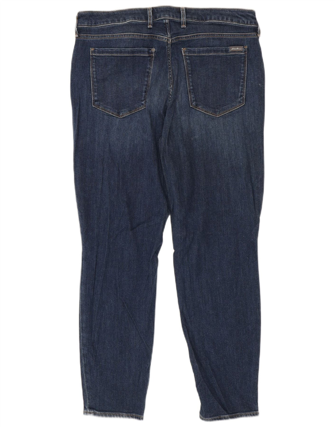 EDDIE BAUER Womens Slightly Curvy Skinny Jeans US 16 2XL W35 L27 Navy Blue Vintage Eddie Bauer and Second-Hand Eddie Bauer from Messina Hembry 