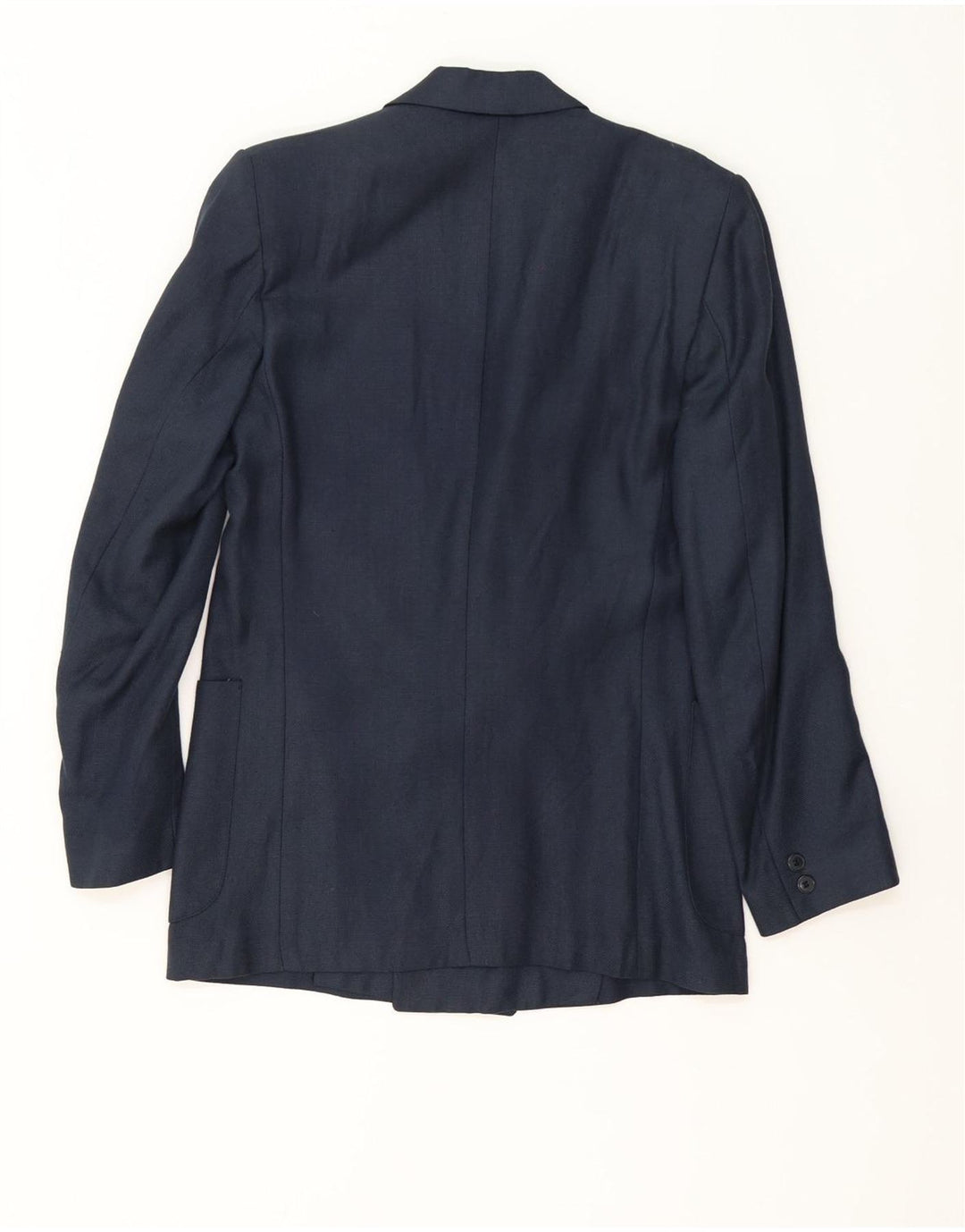 Vintage herre dobbeltradet blazerjakke UK 38 Medium Navy Blue Classic