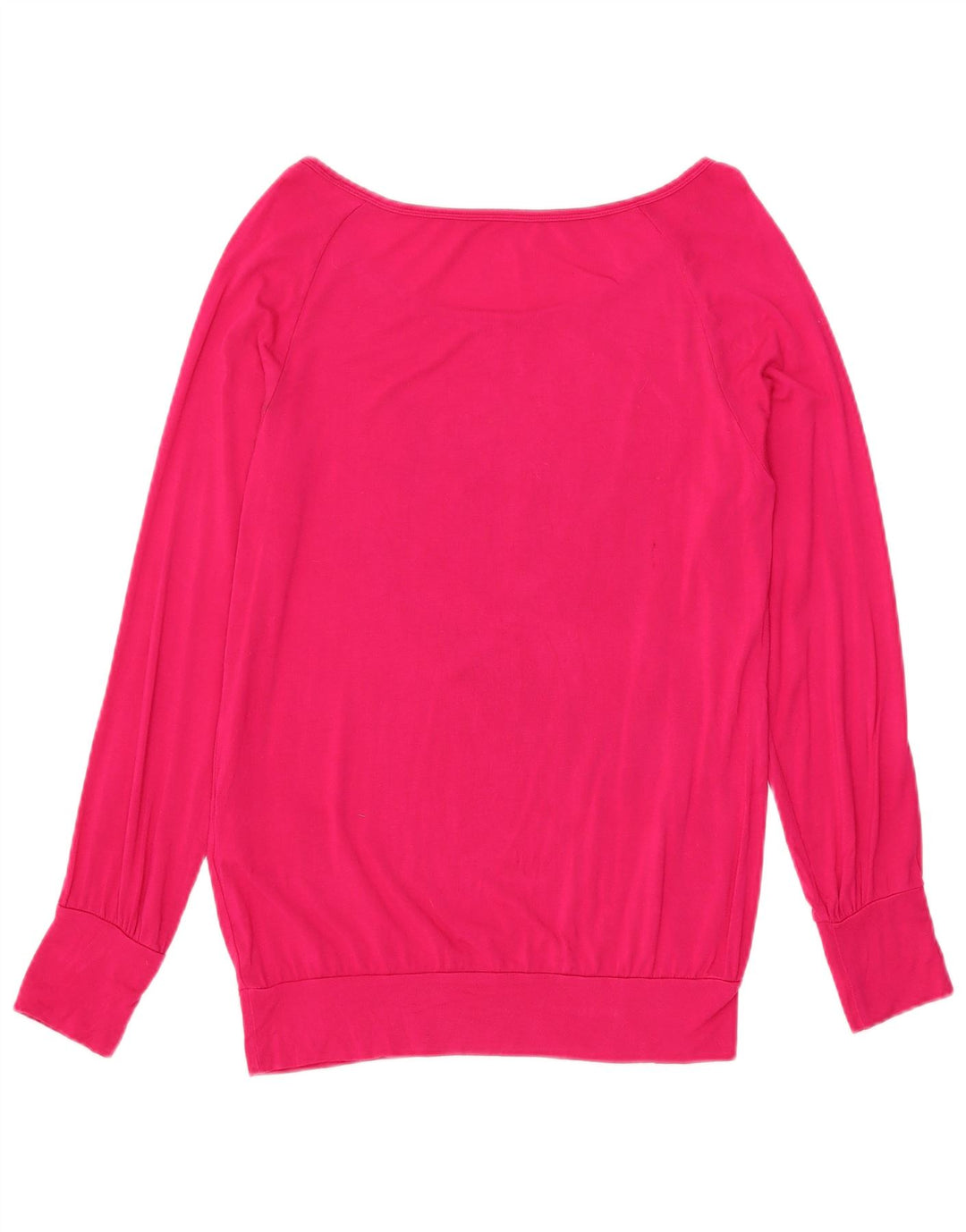 Nike Dame Grafisk Top Langærmet UK 14 Medium Pink Viscose