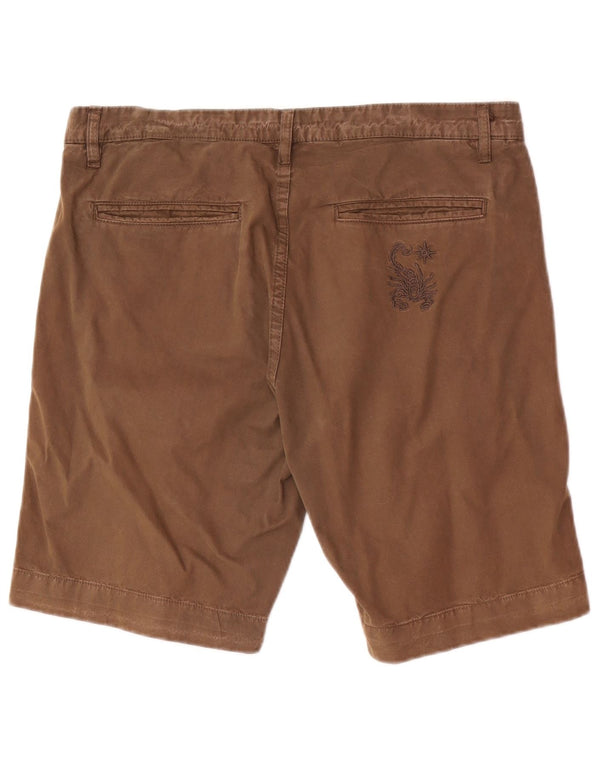 Scorpion Bay Herre Regular Chino Shorts W33 Medium Brown Bomuld