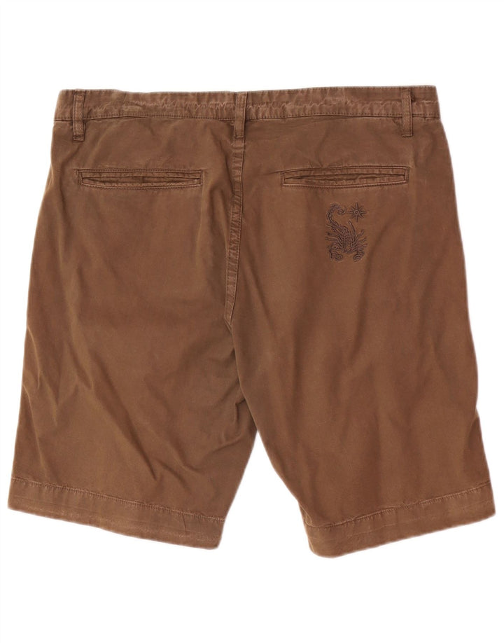 Scorpion Bay Herre Regular Chino Shorts W33 Medium Brown Bomuld