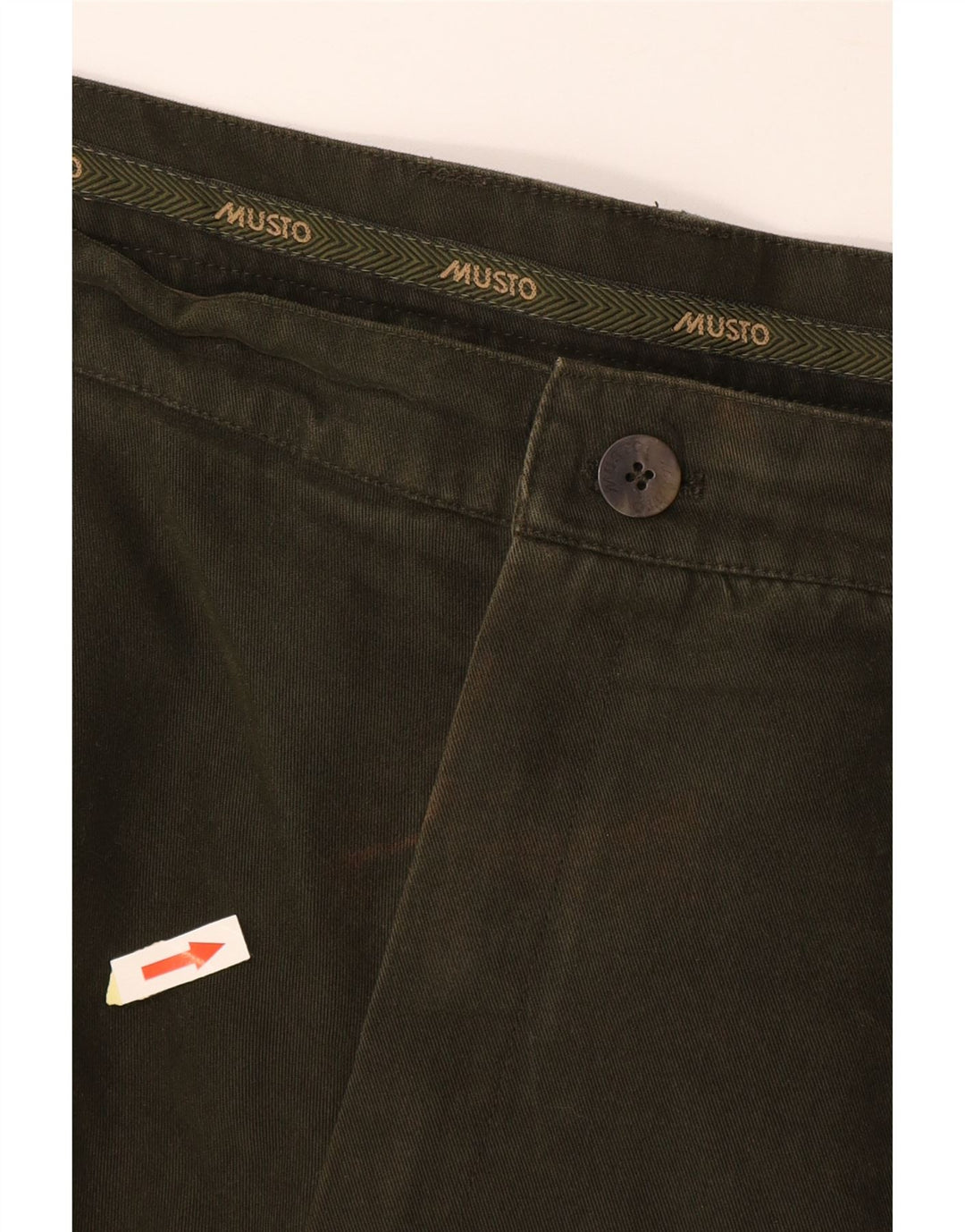 MUSTO Bermuda Shorts til mænd W44 2XL Khaki