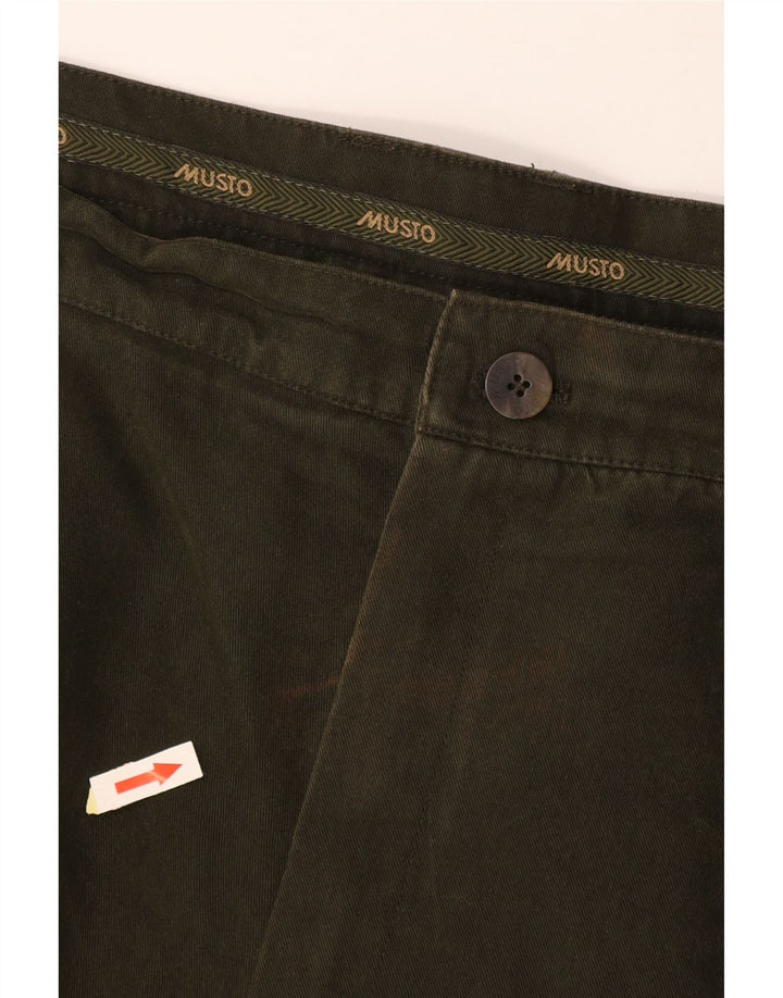 MUSTO Bermuda Shorts til mænd W44 2XL Khaki